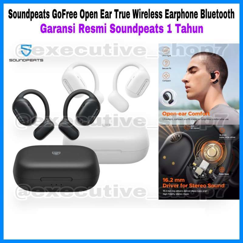 Jual Soundpeats Gofree Open Ear True Wireless Earphone Bluetooth