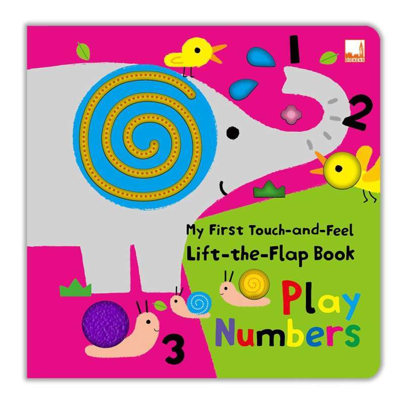 MY FIRST TOUCH-AND-FEEL  LIFT-THE-FLAP BOOK (PLAY NUMBERS)