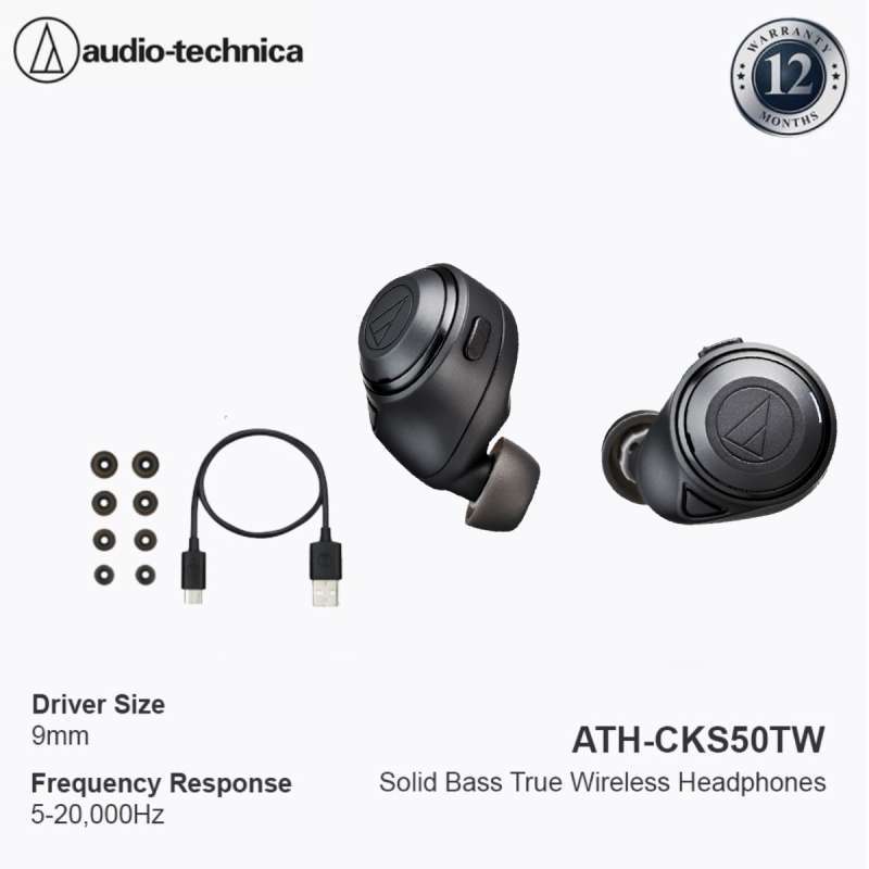 Audio technica solid bass true 2025 wireless
