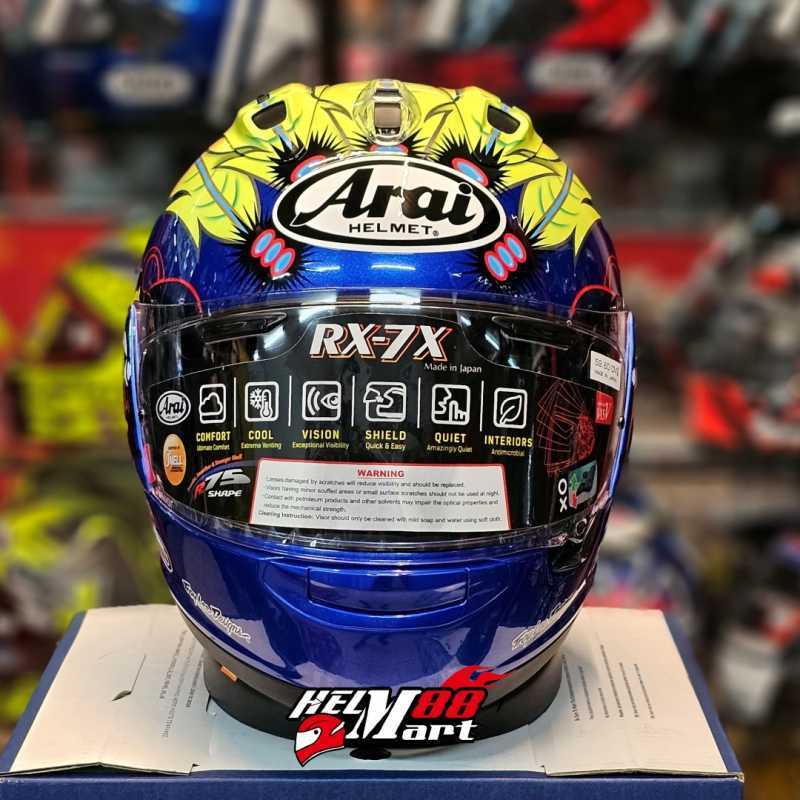 Helm Motor Arai Scott Russell Jual Arai Rx-7x Russell Helm Arai