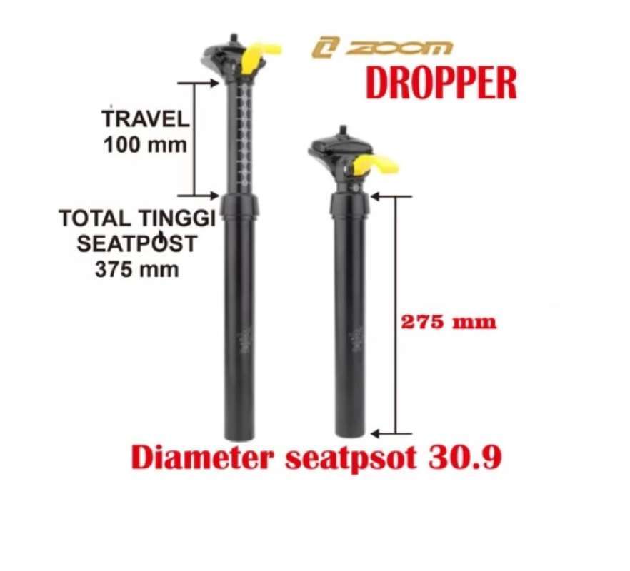 Harga dropper cheap seatpost