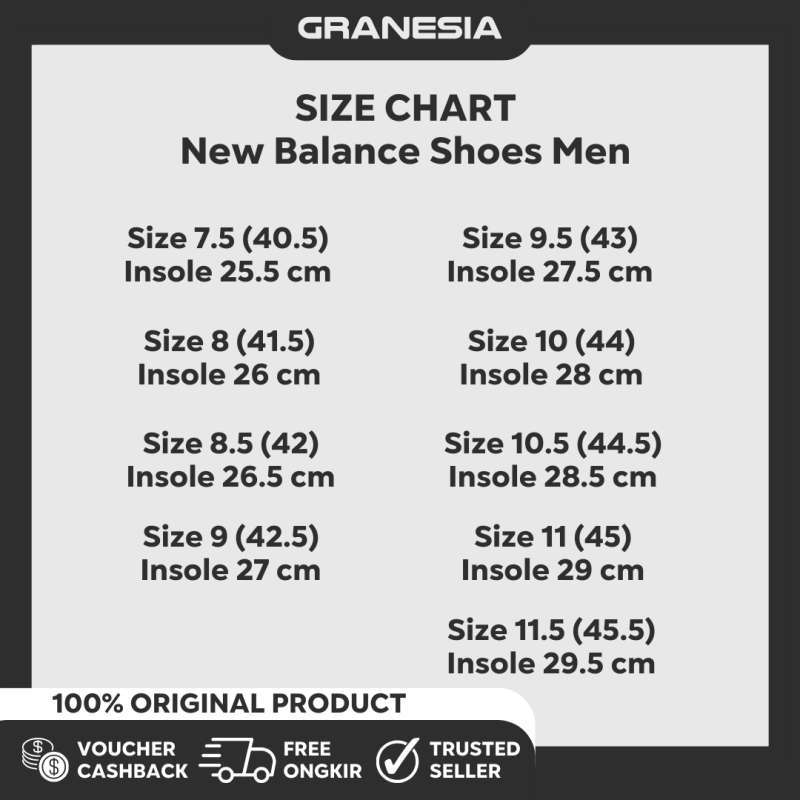 New Balance Women's Shoe Converted To Men's Buy New