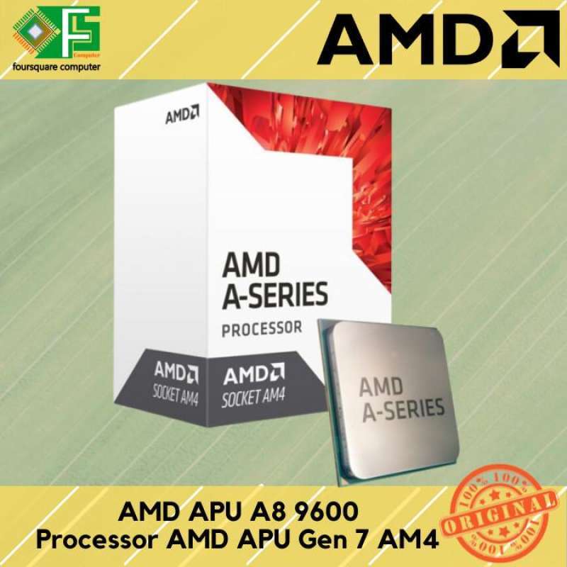 Jual Processor AMD APU A8 9600 Radeon R7 Series AM4 Box di