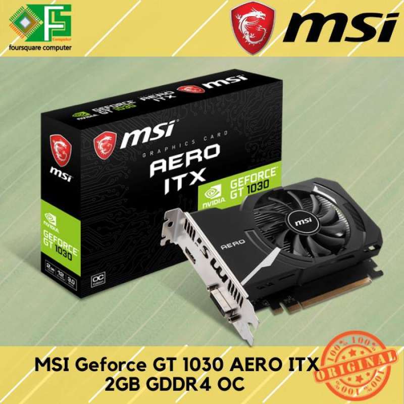 PCパーツ GeForce GT 1030 AERO ITX 2G OC Amazon.com: MSI NVIDIA GEFORCE GT 1030 AERO ITX 2G OC