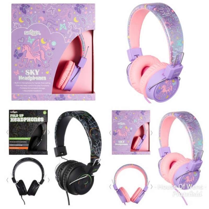 Smiggle headphones sales with mic
