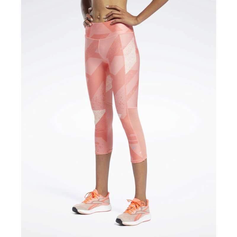 Reebok print run 3. womens top