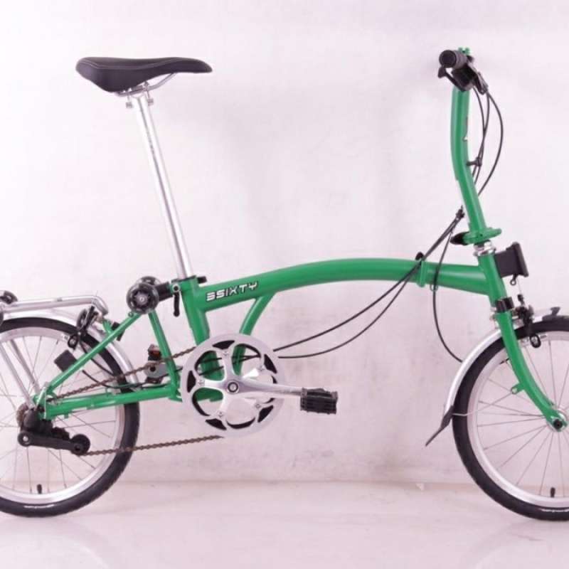 Jual Sepeda Lipat 3Sixty M3 Promo Hijau di Seller Therbaith