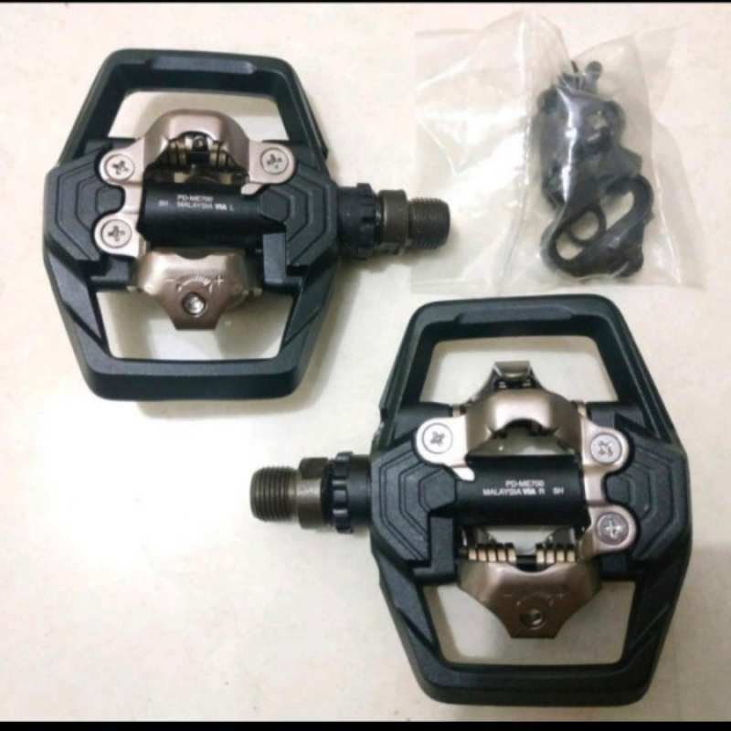 Pedal Cleat Shimano Lebar Pd Me700 Cleat Mtb Trail Roadbike Terbaik