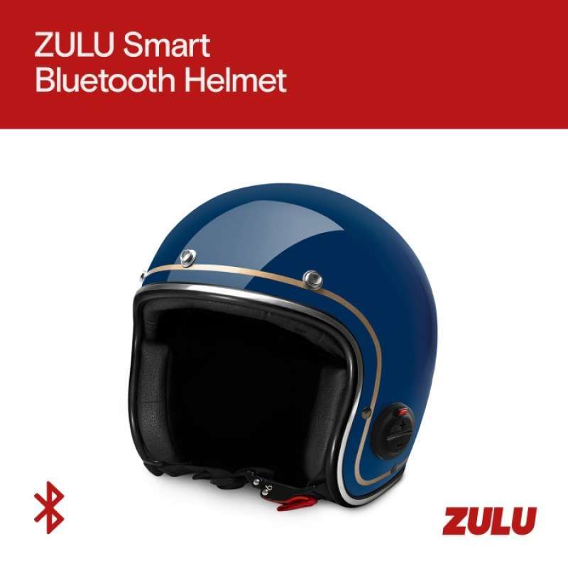 Helm top zulu bluetooth