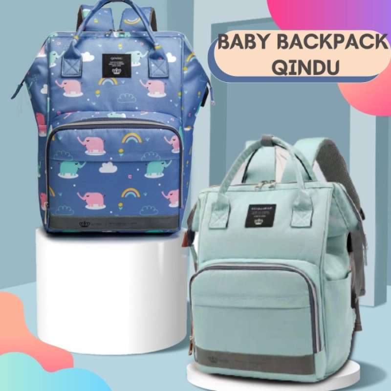 Jual Fas27 Tas Bayi Qindu Diaper Bag Backpack Ransel Multifungsi Diapery Di Seller Premier Market Id Cengkareng Timur Kota Jakarta Barat Blibli