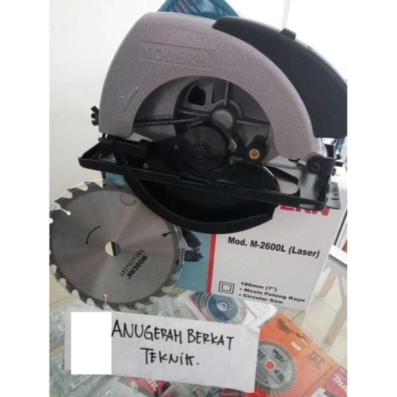 Promo MESIN GERGAJI KAYU 700 WATT CIRCULAR SAW SIRKEL MODERN