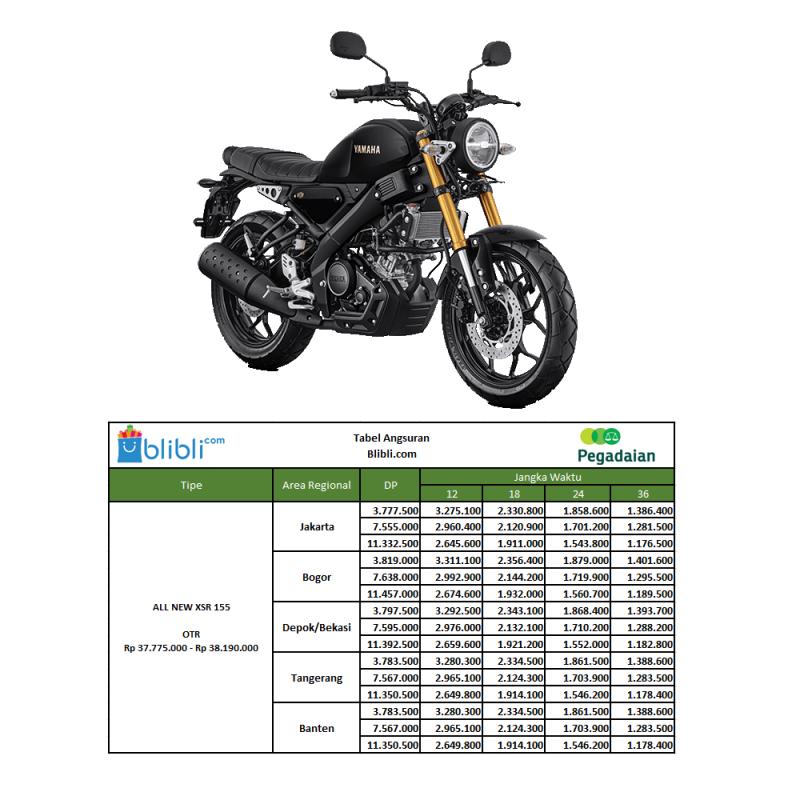 Motor all sales new xsr 155