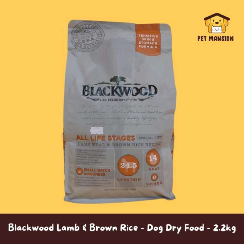 Promo 100% Produk Ori Blackwood Dog Food Lamb Meal & Brown Rice