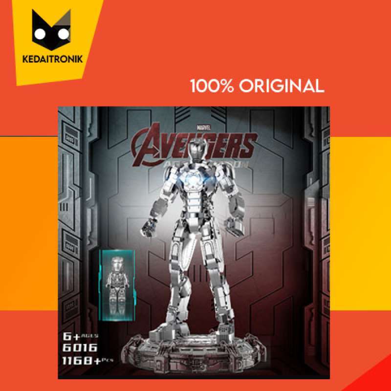 Promo Iron Man Mk2 Mecha 3 Silver Bricks Block Mainan Marvel Ironman Lego Diskon 13 Di Seller Kedaitronik Kapasari Kota Surabaya Blibli