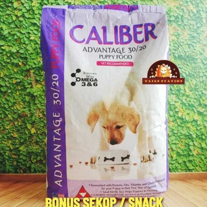 100 Produk Ori Dog Food Caliber Ultra Puppy Complete Advantage Dog 18.14Kg 40Lbs