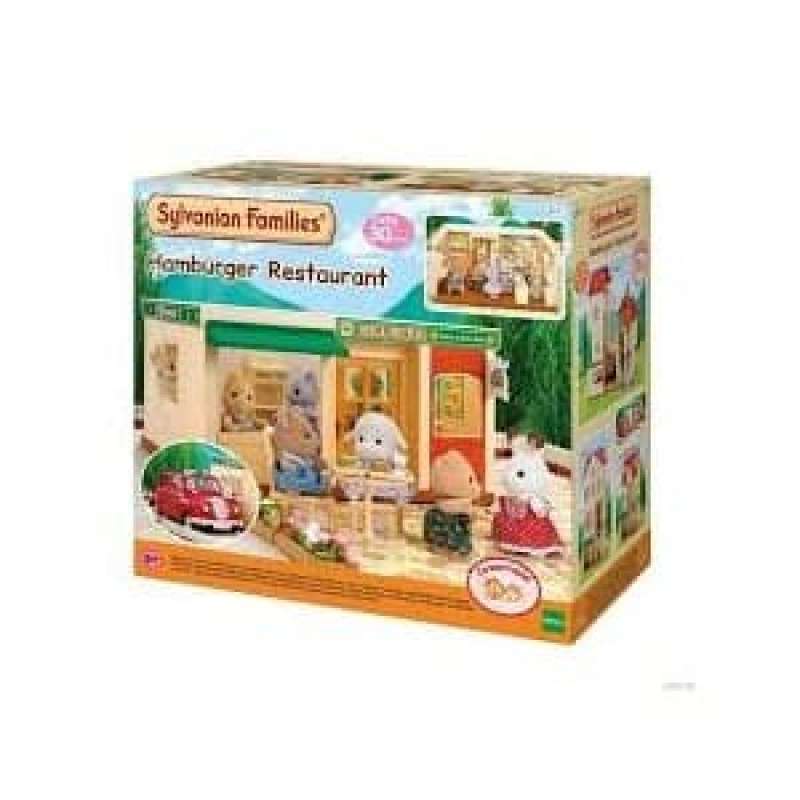 Sylvanian families hot sale hamburger shop
