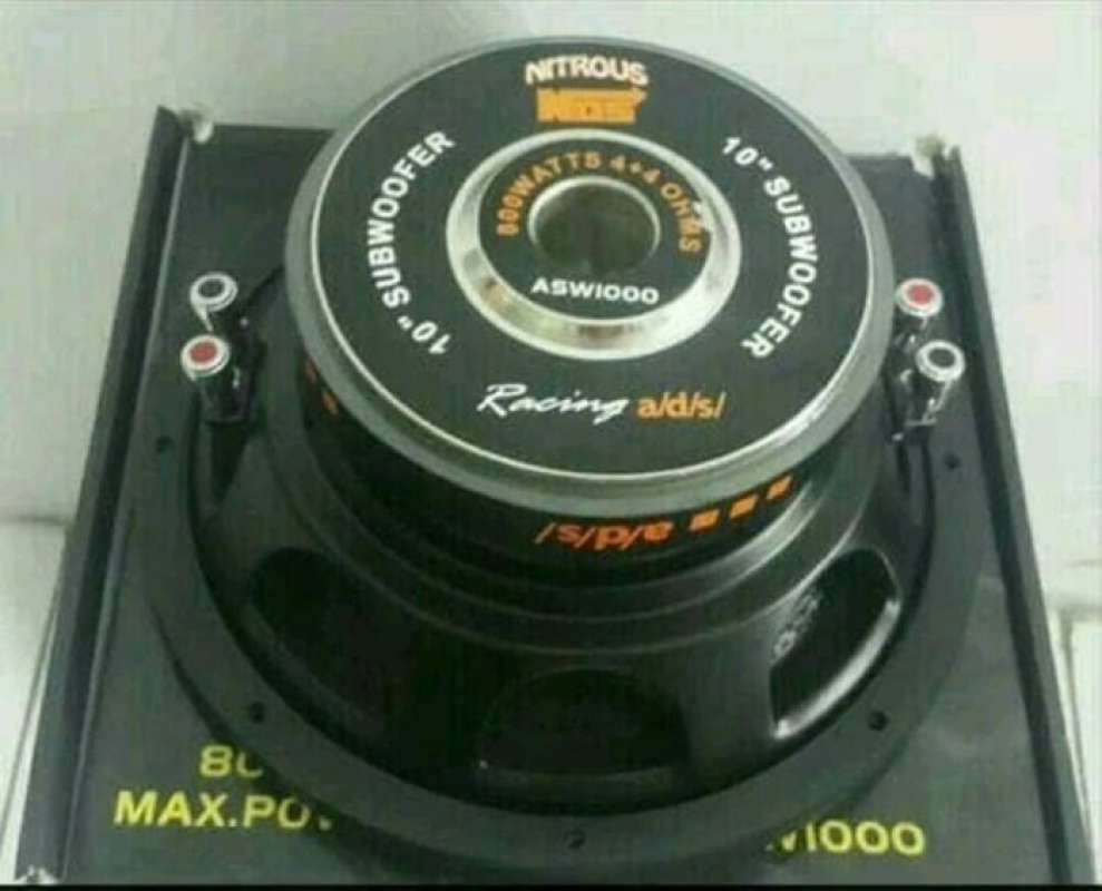 Jual speaker subwoofer ads 10 inch asw1000 di Seller Gamma Store
