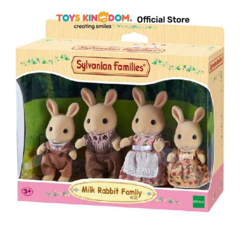 Jual Sylvanian Families Boneka Milk Rabbit Family 4108 di Seller