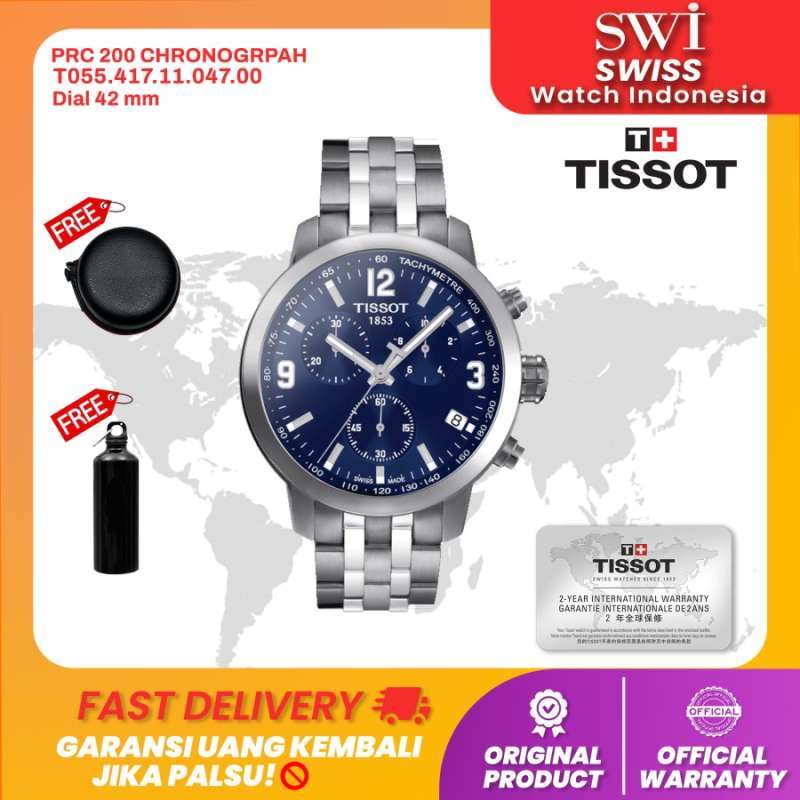 Jual Jam Tangan Pria Analog Tissot T055.417.11.047.00 PRC 200