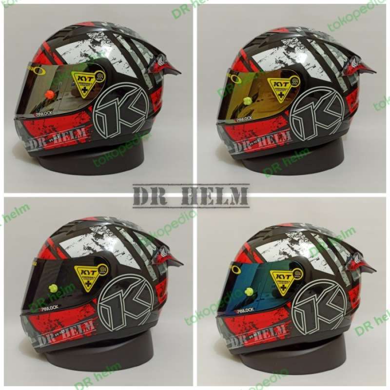 Visor gold hot sale kyt r10