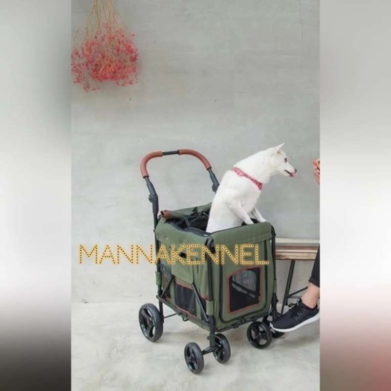 Jual Pet Stroller Ibiyaya Stroller Ibiyaya Army Green Dodo Pet Di Seller Lilleee Shop Wanajaya Kab. Bekasi Blibli
