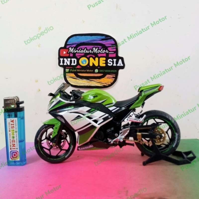 Jual Diecast Miniatur Motor Kawasaki Ninja 250 Fi 1 12 Di Seller Andalas Store Meruya Selatan udik Kota Jakarta Barat Blibli