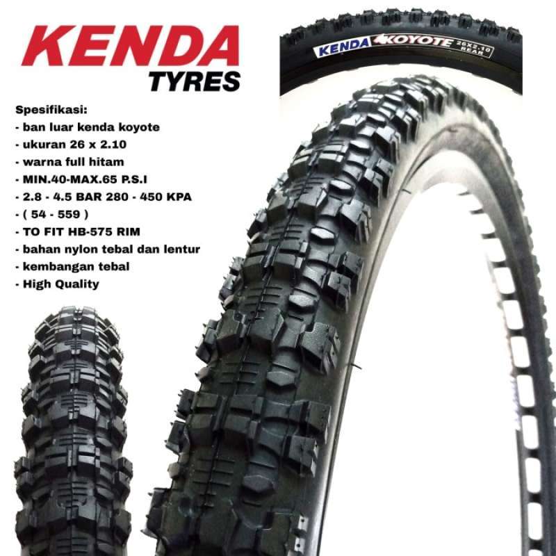 Promo Gratis Ongkir Ban Luar 26 X 2.10 Kenda Koyote Maxxis Sepeda