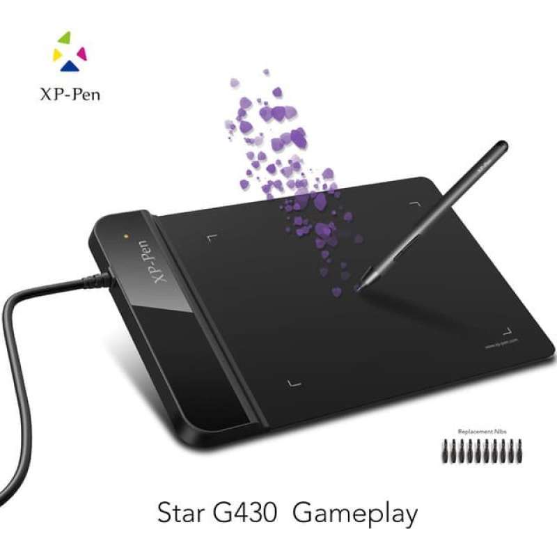 Promo XP PEN STAR G430 Pentablet Alternatif Wacom Dan Huion