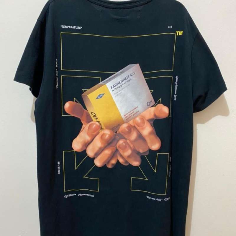 Off white pharmaceuticals t shirt discount