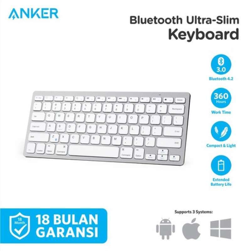 Anker ultra compact bluetooth keyboard model a7726 clearance