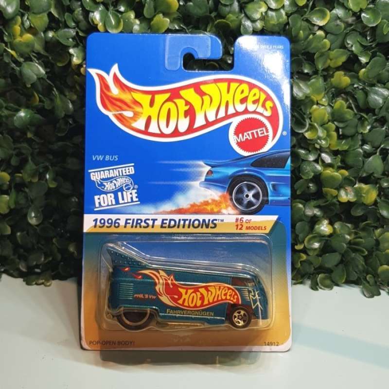 Promo Hot Wheels Volkswagen VW Drag Bus 1996 first editions Diskon