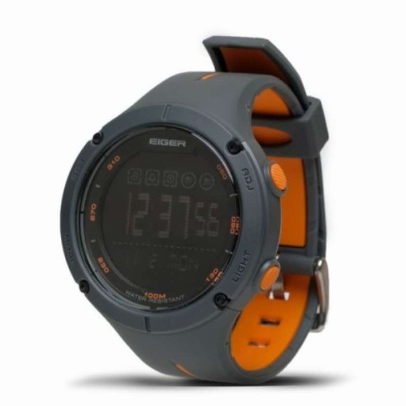 Promo EIGER ORIGINAL CLEEVE WATCH JAM TANGAN DIGITAL EXTRA STRAP