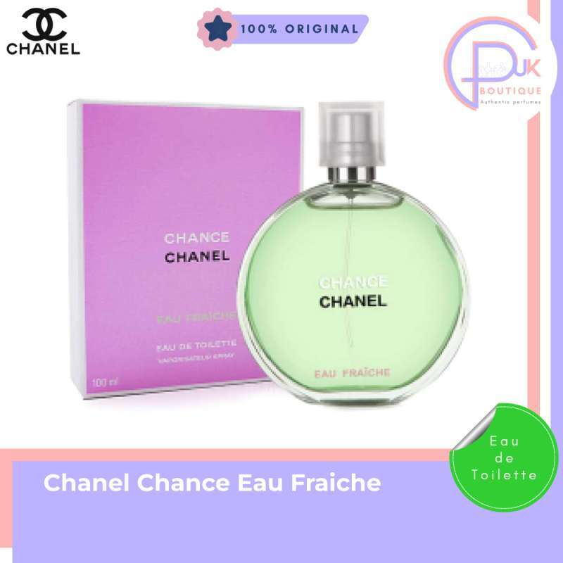 Jual Parfum Chanel Chance Eau Fraiche Women Original EDT 100ml di