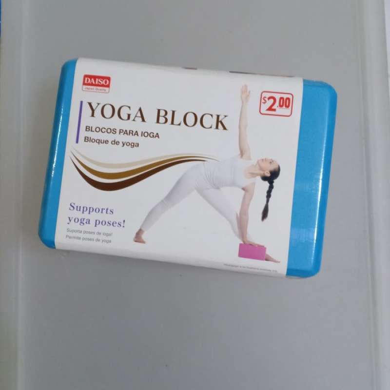 Jual daiso balok yoga brick yoga block pilates di Seller Thalassaa