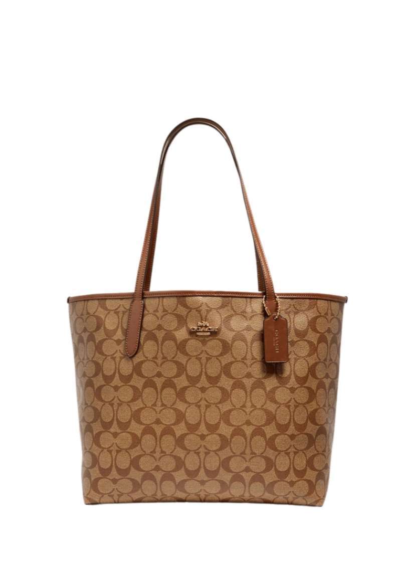 Coach crsgr city zip tote deals