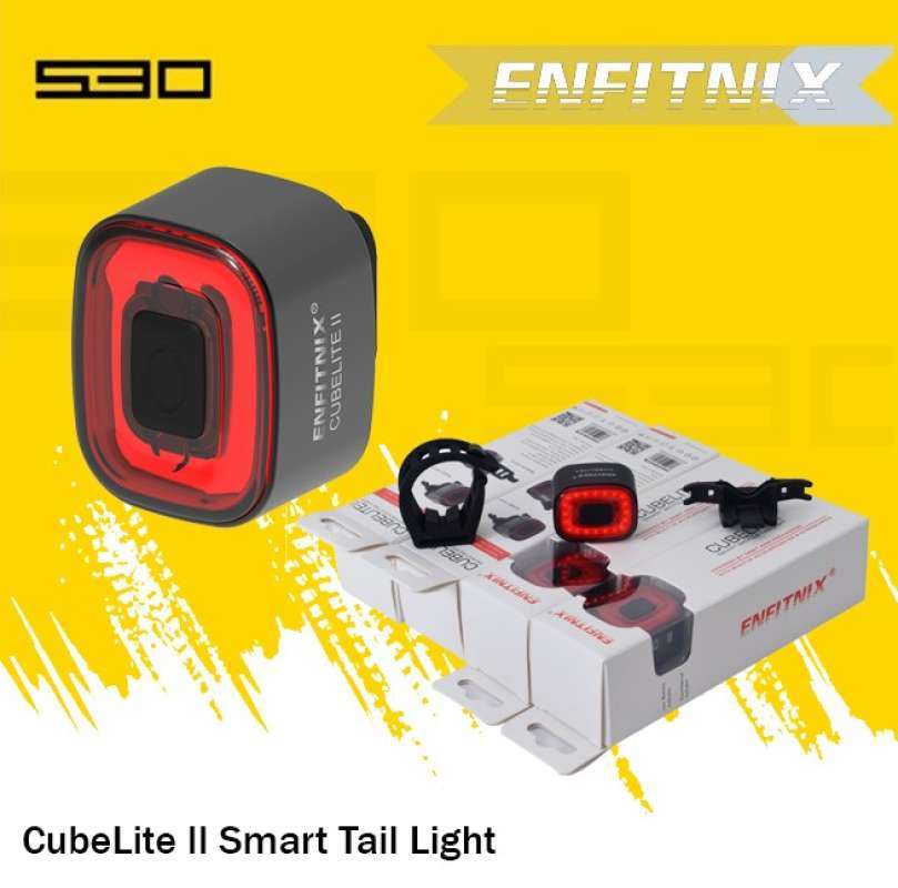 Jual enfitnix cubelite ii smart tail light lampu sepeda di