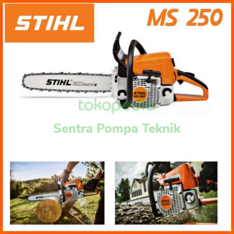 Ukuran online chainsaw stihl