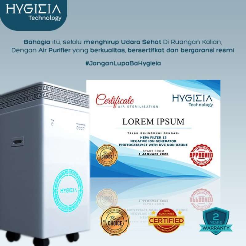 Air purifier for shop hall