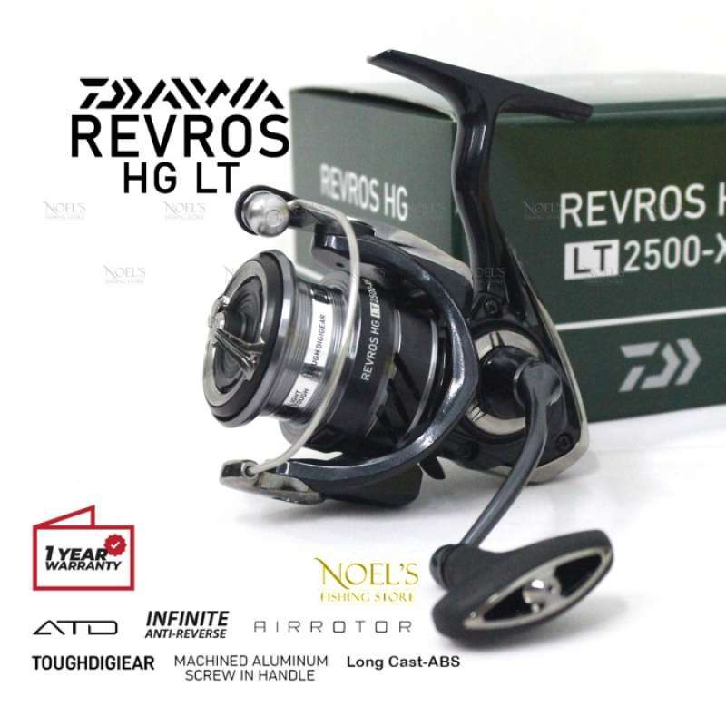 Promo Reel Daiwa Revros Hg Lt [2020] Size 1000-6000, Power Handle, Garansi  Diskon 23% Di Seller Manunggal Djaya Store - Petojo Utara, Kota Jakarta  Pusat