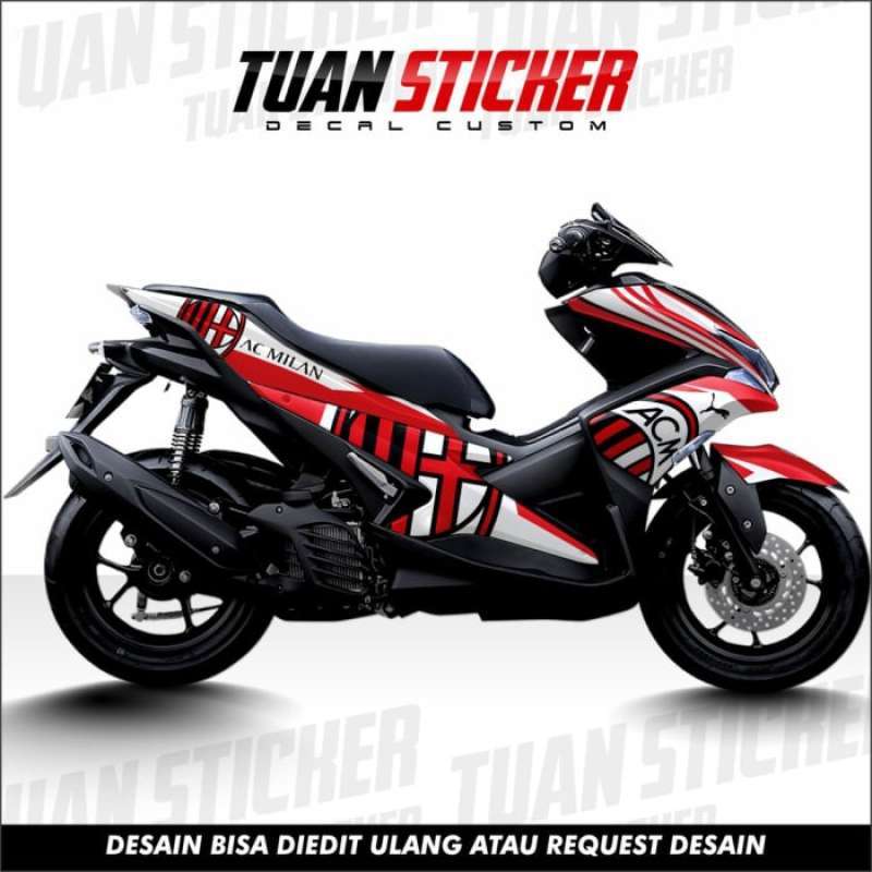 Decal aerox shop