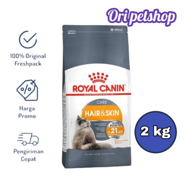 Royal canin hair 2025 and skin untuk kitten