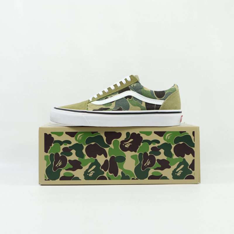 Sepatu vans bape cheap