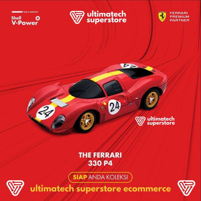 Promo Shell Ferrari New Era Ferrari 330 P4 1 41 Diecast Terbaru