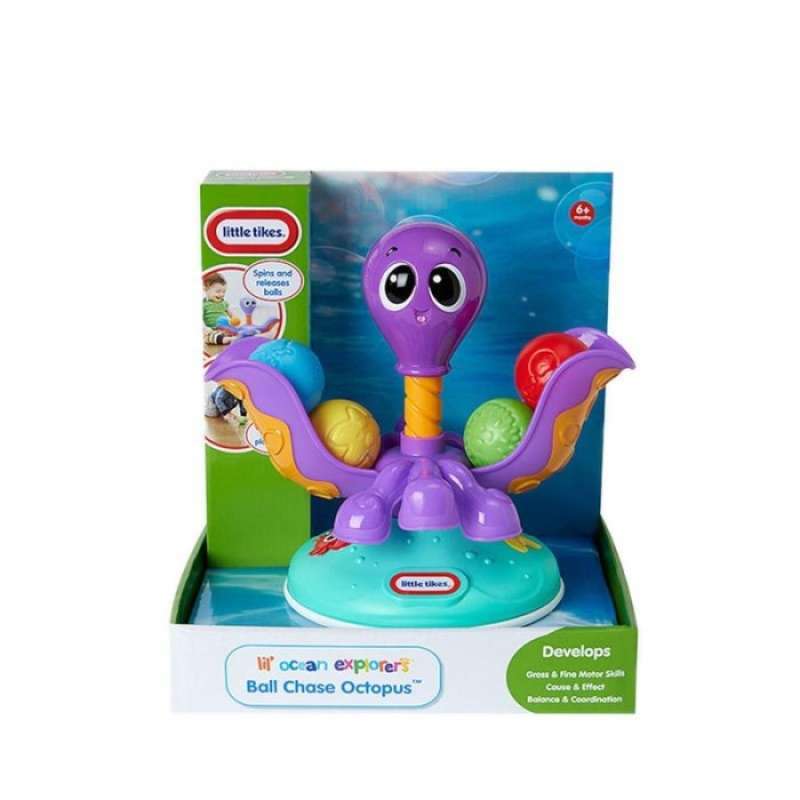 Little tikes ball chase octopus discount