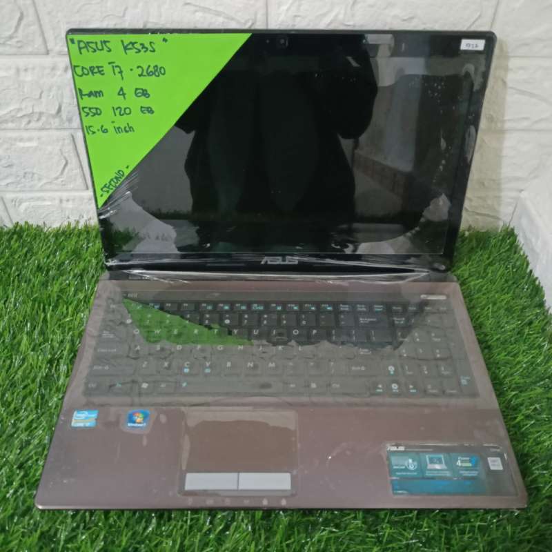 Jual ASUS K53S CORE I7 2680 RAM 4GB SSD 120GB 15 6 INCH 1926 di