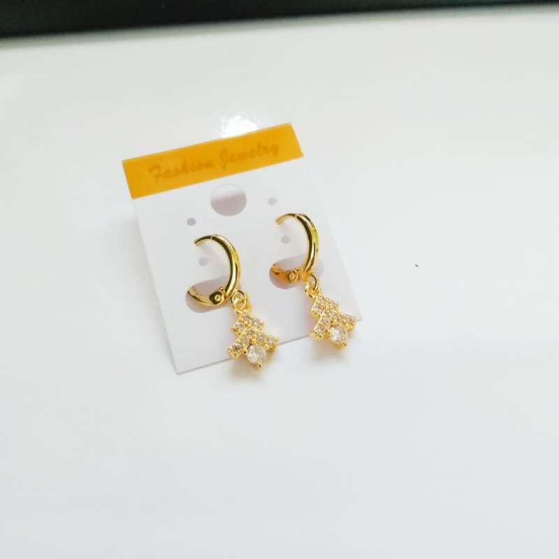 Jual Av265 Grosir Anting Permata Dewasa Anting Klip Juntai Pendek Di Seller Alin Vip Pademangan Barat Kota Jakarta Utara Blibli