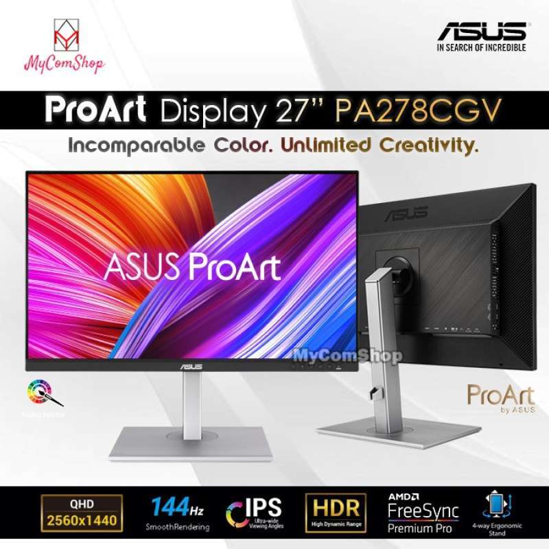 ASUS PROART MONITOR DISPLAY PA278CGV 27