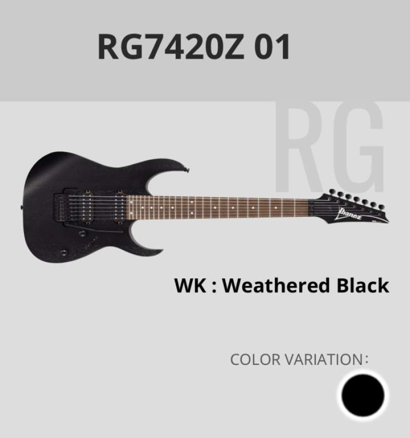 Ibanez rg7420z outlet