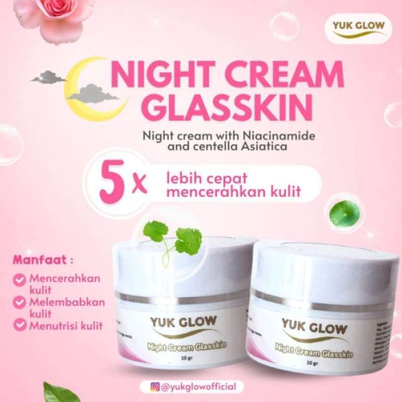 Cream glowing shop