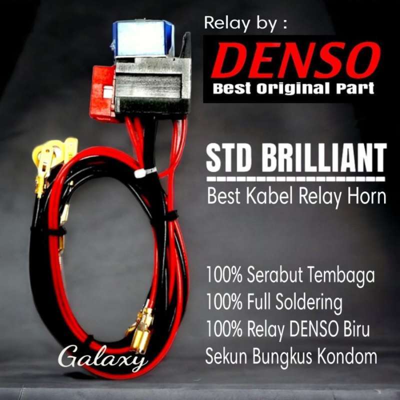 Promo Kabel Set Relay for Klakson - Bosch Hella Flosser Denso - Khusus 12v  - STD Denso Diskon 2% di Seller Galaxy Acsesoris - Simomulyo, Kota Surabaya